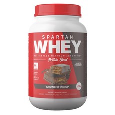 Sparta Nutrition 斯巴達乳清蛋白混合物, Krunchy Krisp, 907.2g, 1罐