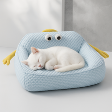 Namu Nest 강아지 쿨매트 사계절 쿨링 애견 소파 캣독 공용, 푸른색, 1개