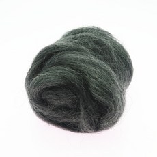 66S 기본 색상 시리즈 양모 섬유 바늘 Felting 습식 Felting 양모 Felting 수제 회전 DIY 공예 재료, 48, 100 그램, 1개