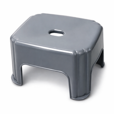 [나코] 목욕탕 욕실의자 작은 플라스틱 어린이 간이 미니의자 캠핑용, 그레이