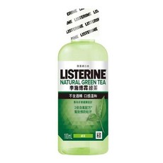 李施德霖漱口水 綠茶薄荷 口腔護理 100ml/250ml/500ml, 1個, 綠茶 100 ml, 100ml