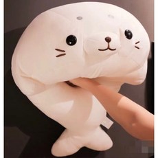 小芝麻 海豹抱枕 趴睡枕 午安枕, 50公分