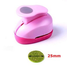 원형 공예 펀치 구멍 학교 1 커터 3 엠보서 스크랩북 종이, 1pc 25mm circle