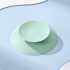 DFMEI 硅膠吸盤防摔硅膠吸盤兒童碗吸盤墊吸盤貼雙面大面積吸盤三色可選, 1個, 綠色:如圖