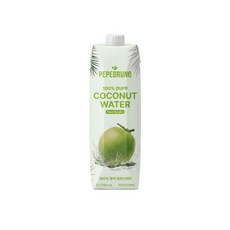페페브루노 백프로 퓨어 코코넛워터, 5개, 1L