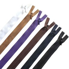 패브릭샵 배개 콘솔지퍼 61cm 6컬러, 브라운, 1개