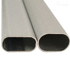 너블룸 옷봉 타원형 가구부속, 옷봉/AL/타원/16파이/1200mm