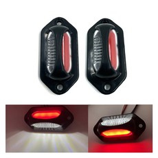 발통마켓 24V LED 차폭등 화물차 사이드램프 LED전구 2웨이 범호판 언더등 미등, 2개, R5W