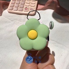 花朵計數器 手動機械點數器 金屬手按 實驗記數器 數客器 功德敲木魚, 薄荷綠花朵, 1個