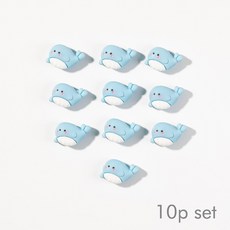 에버피크 동물 냉장고 인테리어 자석 마그네틱, 아기고래10p