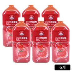 [홈쇼핑] 보넬드 아이엠 토마토주스 100% NFC 착즙주스, 6개, 1000ml