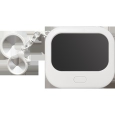 DFMEI 液晶兒童迷你塗鴉畫板鑰匙扣揹包掛件繪畫板便攜小禮品電子手寫板, 1個