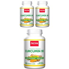 Jarrow FORMULAS 賈羅公式 薑黃素95素食膠囊 500mg, 120顆, 3罐