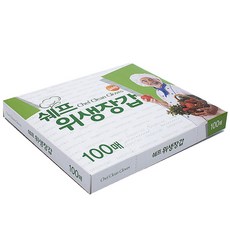 쉐프 위생장갑, 100개입, 1개