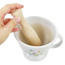 손잡이절구 손절구 마늘빻기 미니절구 마늘절구통 마늘절구, 소, 1개