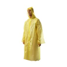 일회용우의 성인용 노랑 2EA 비옷 우비