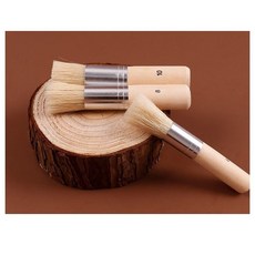 MontMarte 蒙瑪特 短柄模板刷套組 豬鬃刷 羊毛刷 底紋刷 繪畫工具, 1個