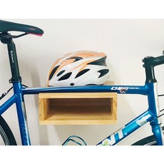實木自行車壁掛架，單車牆架，室內掛牆架，穩固耐用，節省空間，安裝簡易, 1個