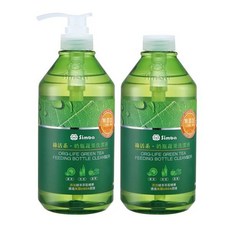 Simba 綠活系 奶瓶蔬果洗潔液 800ml (2入), 1個, 2入(超值組)