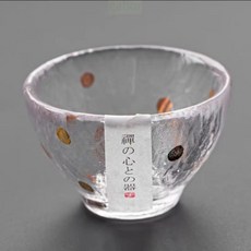 雨林薰舍 玻璃主人杯, 1個, 描金初雪杯, 透明