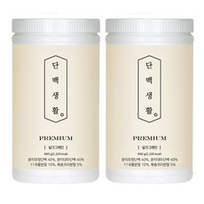 단백생활 단백질쉐이크 프로틴 단백질보충제 실크그레인, 2개, 600g