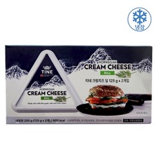 TINE 티네 크림치즈 with 딜 노르웨이산, 2개, 125g