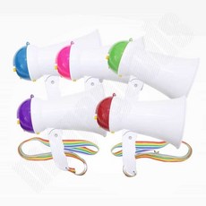 미니 메가폰 미니메가폰 이동형앰프, 미니메가폰(색상랜덤)