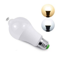 LED E27 민감한 전구 에너지 절약 스마트 감지 모션 센서 라이트 램프 다 85 265V 6W 12W 15W 18W 20W, 15) 자연광 - 20W, 1개