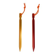 미미스토어 알루미늄 텐트팩 1P 팩망치세트, 레드