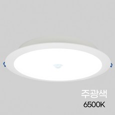 비츠온 LED 매입 센서등 8인치 30W 다운라이트 현관 복도 천장 매립등, 1개, 주광색(하얀빛)