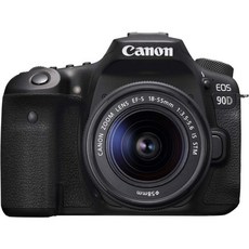 캐논 90D 디지털 SLR 카메라 18-55mm STM 렌즈 리퍼비시, 캐논 90D 디지털 SLR 카메라 1855mm STM