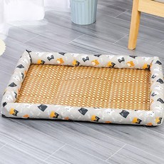 신비가 대나무방석 대형 라탄 쿨방석