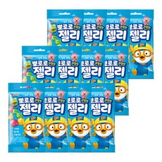 팔도 뽀로로 과일맛 젤리, 53g, 12개