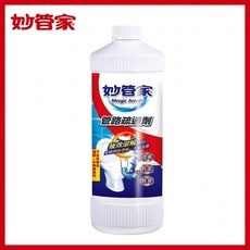 妙管家 管道疏通劑 強效溶解 快速疏通 清除異味 有效抑菌, 1個, 960ml