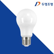 두영 LED 전구 9W, 전구색, 1개