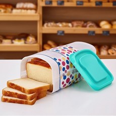 식빵 디스펜서 보관 용기 통 빵 케이스, 그린