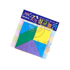 혜명몰 자석 칠교놀이 15cmx15cm 학생용 자석칠교판 자석칠교놀이 칠교퍼즐 칠교게임 칠교놀이도안