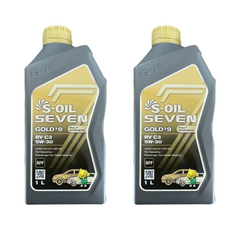에쓰오일 세븐골드 RV C3 5W30 합성 엔진오일, 2개