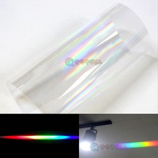 회절격자(그레이팅지)(미국제)(1000Line)(150x200mm) 분광기 제작 빛의 스펙트럼, 본상품, 본상품