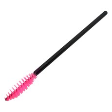 100p 속눈썹 마스카라 솔 브러쉬 연장 로즈핑크 래쉬펌, 100개, Rose pink