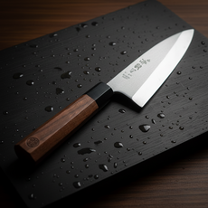 명인 명장 조상진 해전도 사시미칼 데바칼 10종 원목 자석 칼집 세트 회칼, 08.데바170+원목칼집, 1개