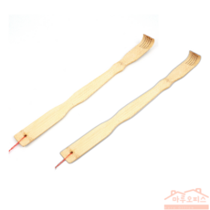 고급 대나무 효자손 46cm, 우드, 2개