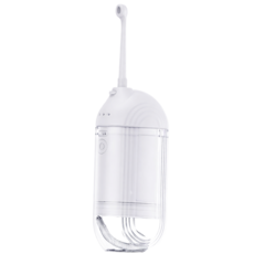 ProTap便攜沖牙器T1，三模式脈衝水流，深層清潔牙縫，IPX6防水，磁吸充電，告別口臭, White, T1