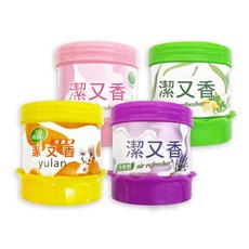 潔又香 芳香劑 100g - 固體芳香消臭專家, 1個, 粉-茉莉花