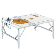 접이식 테이블쏘 작업대 목공용 조기대 목공 다기능, 1개, 80x120 베어 프레임 손잡이, 기본 색상