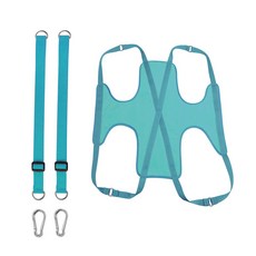 까마느 반려동물 미용 고정 해먹 미용보조대 미용대 관리대, M, 1개, 블루