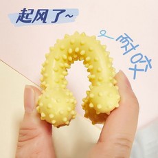 寵物玩具 甜甜圈繩結布條, 1個, （很小的）小小骨