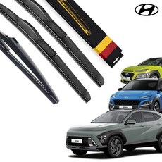 1+1+1 코나 OS SX2 전차종 호환 순정형전면 후면 후방 뒷유리 와이퍼 하이브리드, SW-코나(17-20)650+400, SRB100(11인치)코나/EV-17~20.10