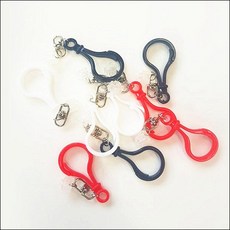 디폼블럭 8mm 베어링 팽이축 가방고리 부재료, 3.가방고리2개