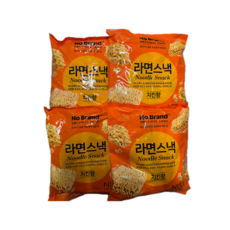 노브랜드 라면스낵 치킨향 250g 4개